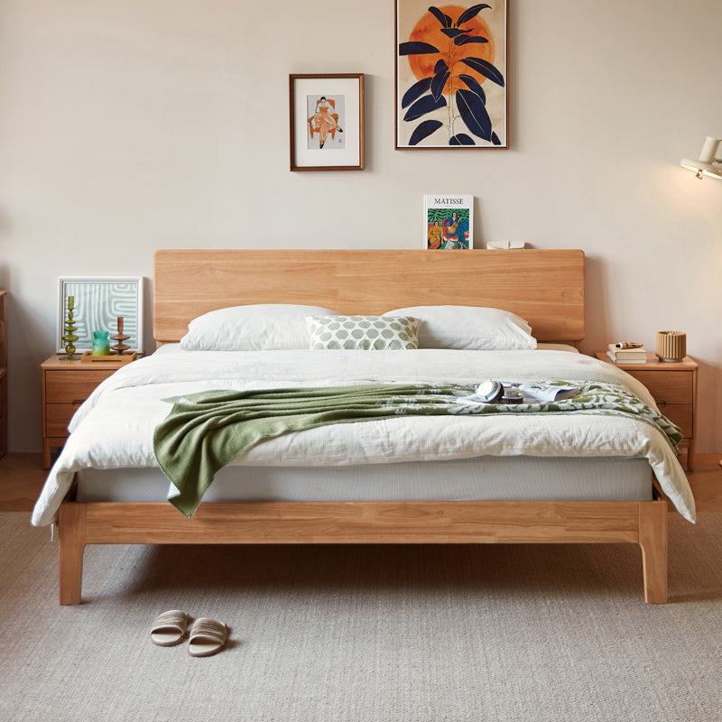 Metteya Wood Bed Frame
